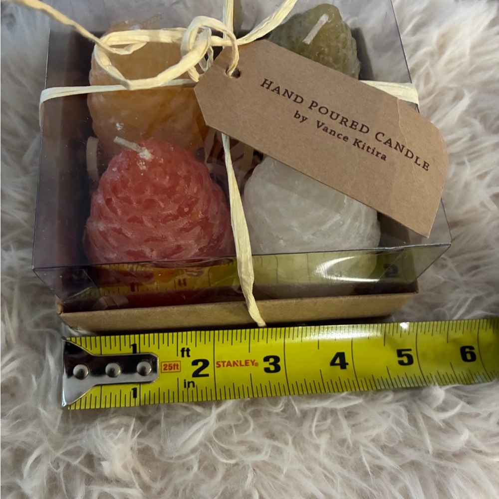 NWT 🍁 🍂 AUTUMN COLORS Hand Poured Candle Set - - Picture 4 of 7